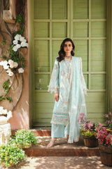 La Gardenia Paras By Pasha Unstitched 3 Piece Emb Lawn Collection'2024-PR2: Bluebell