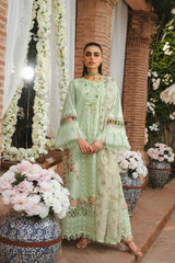 La Gardenia Paras By Pasha Unstitched 3 Piece Emb Lawn Collection'2024-PR6: Blissful Breeze