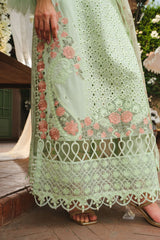 La Gardenia Paras By Pasha Unstitched 3 Piece Emb Lawn Collection'2024-PR6: Blissful Breeze