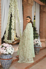 La Gardenia Paras By Pasha Unstitched 3 Piece Emb Lawn Collection'2024-PR6: Blissful Breeze