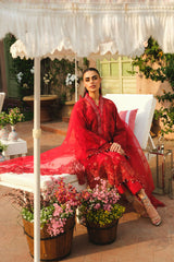 La Gardenia Paras By Pasha Unstitched 3 Piece Emb Lawn Collection'2024-PR5: Cherry Blossom