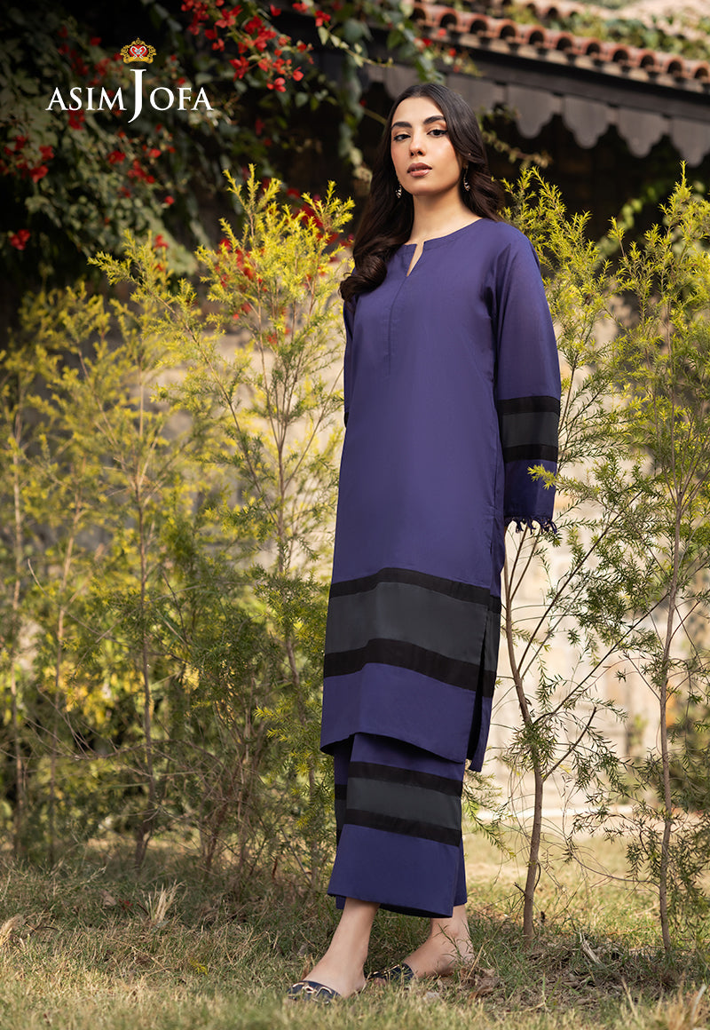 Asim Jofa Essential Pret Drop 6 Ajpb-95 Dyed Cambric 2 Pcs