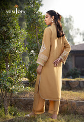 Asim Jofa Essential Pret Drop 6 Ajpb-72 Embroidered Raw Silk 2 Pcs