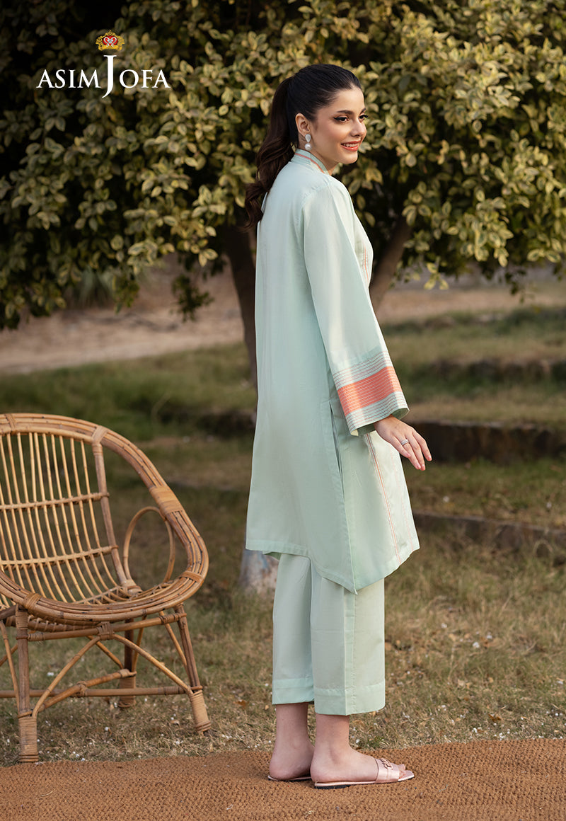 Asim Jofa Essential Pret Drop 6 Ajpb-123 Dyed Cambric 2 Pcs