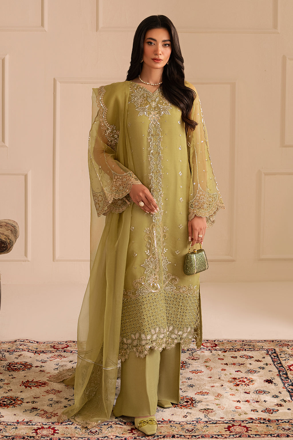 Estella By Sheenora Unstitched 3 Piece Luxury Formals Collection-ESSENCE