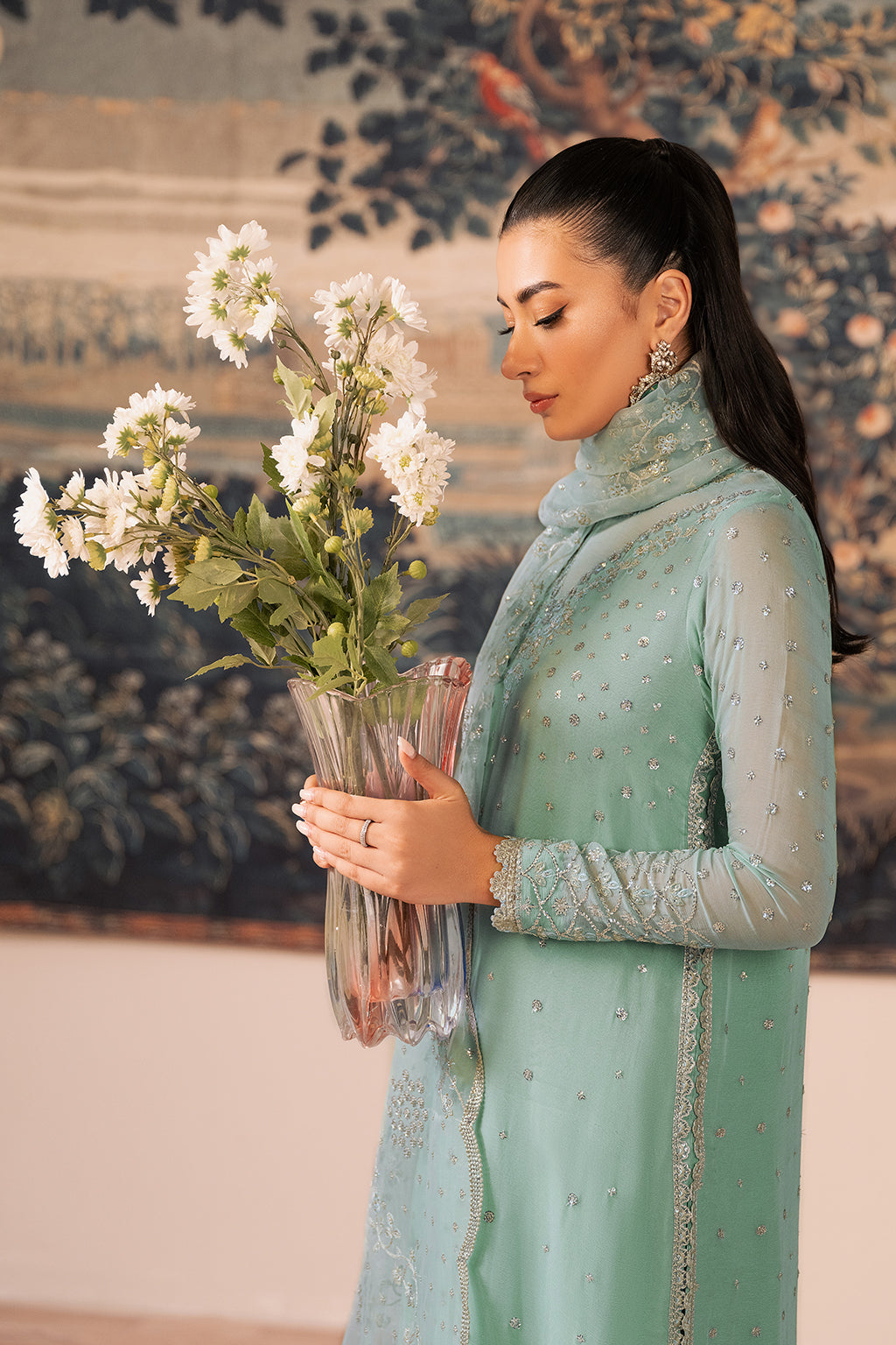 Estella By Sheenora Unstitched 3 Piece Luxury Formals Collection'2025-SERENE