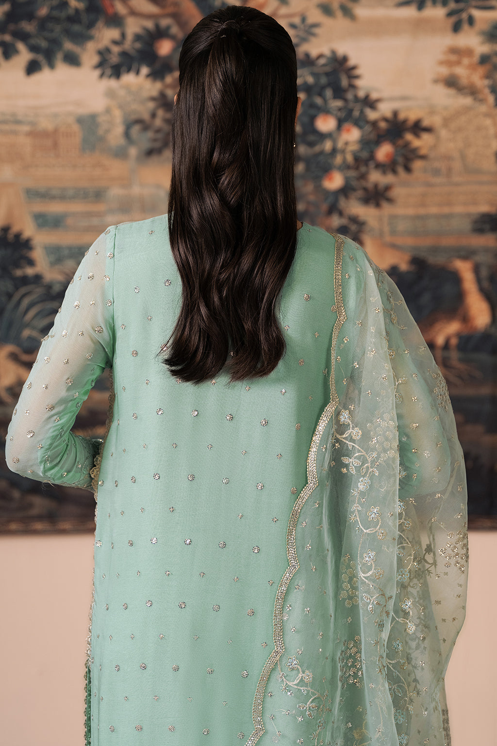 Estella By Sheenora Unstitched 3 Piece Luxury Formals Collection-SERENE