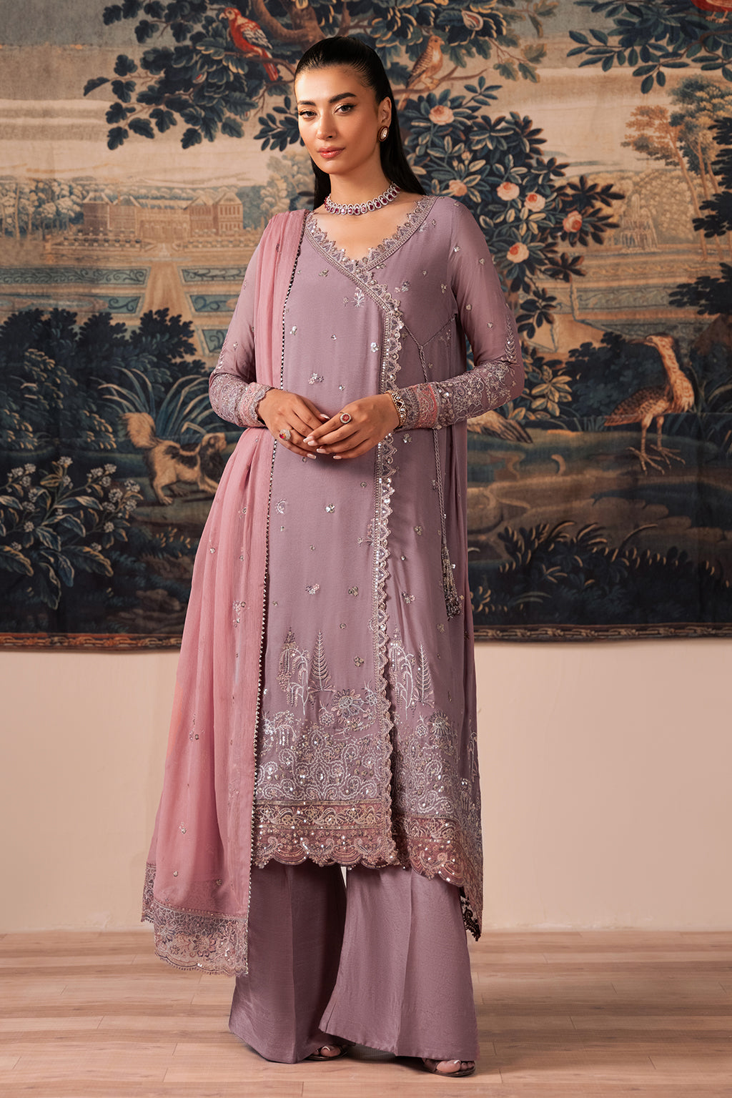 Estella By Sheenora Unstitched 3 Piece Luxury Formals Collection-VOGUE