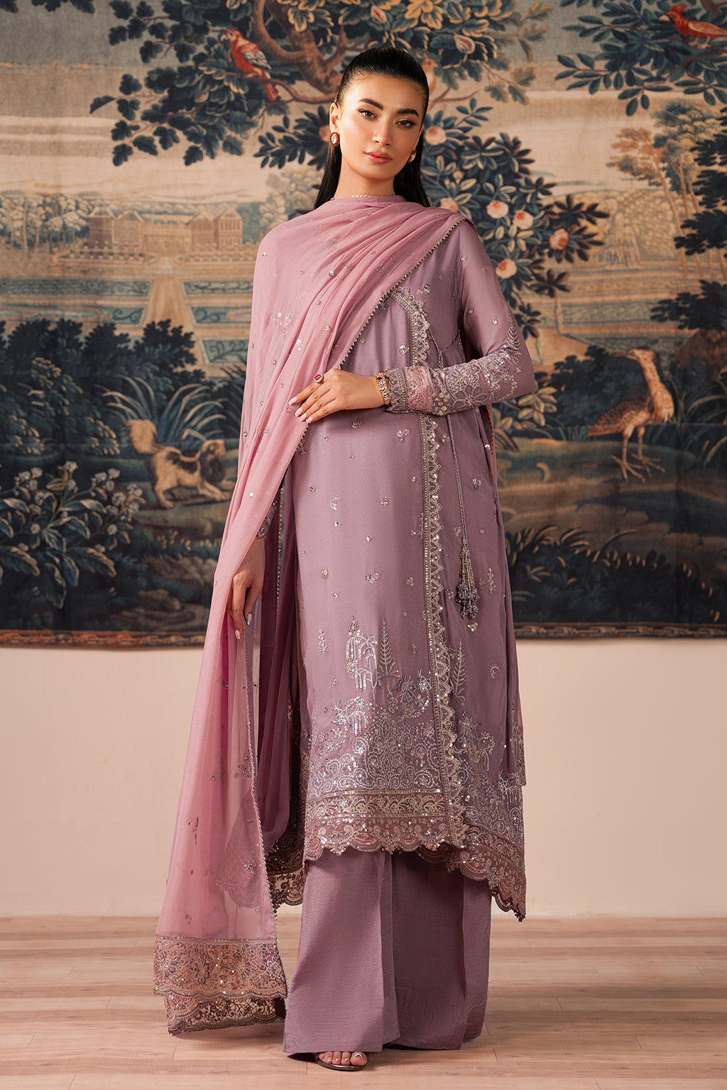 Estella By Sheenora Unstitched 3 Piece Luxury Formals Collection-VOGUE