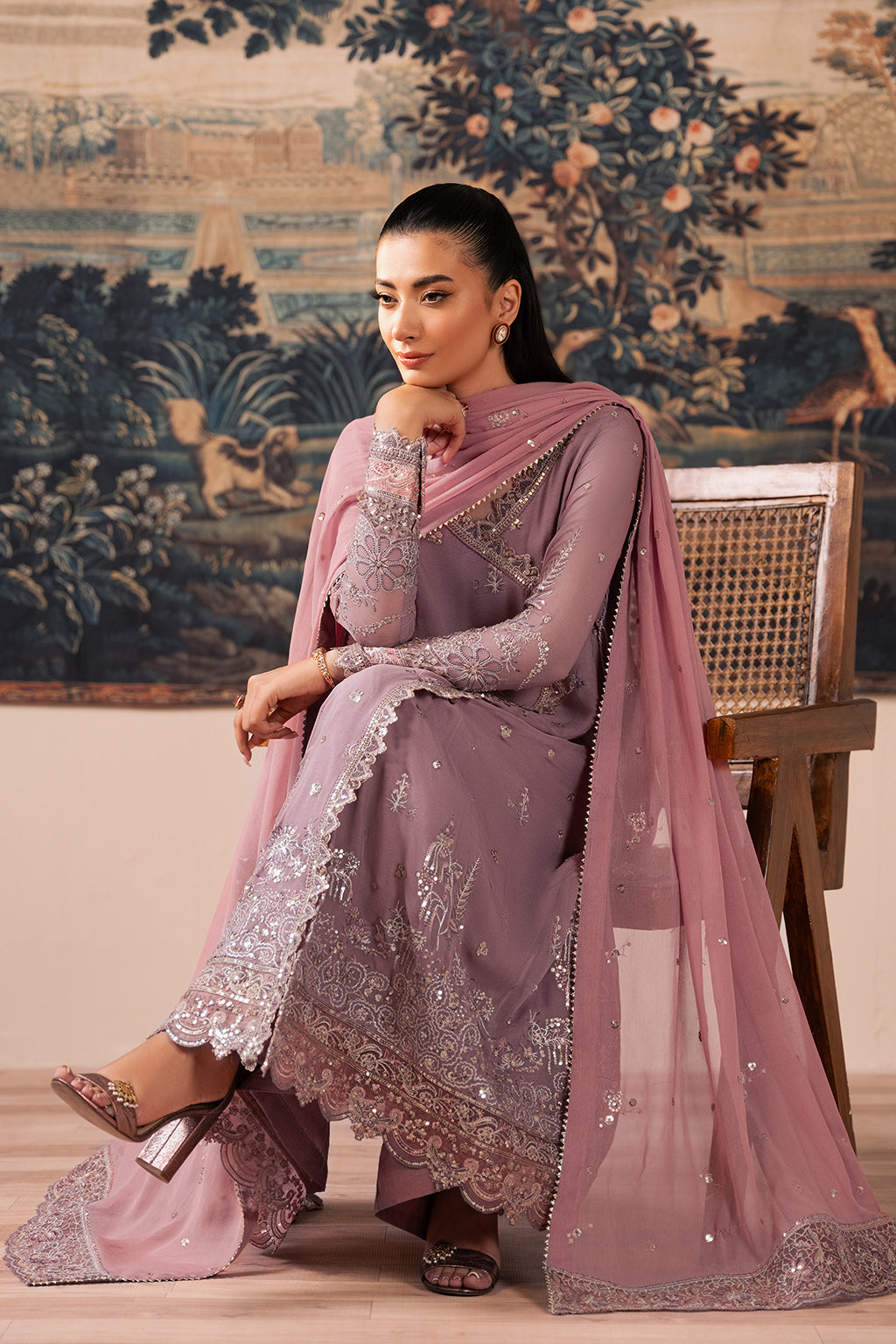 Estella By Sheenora Unstitched 3 Piece Luxury Formals Collection-VOGUE