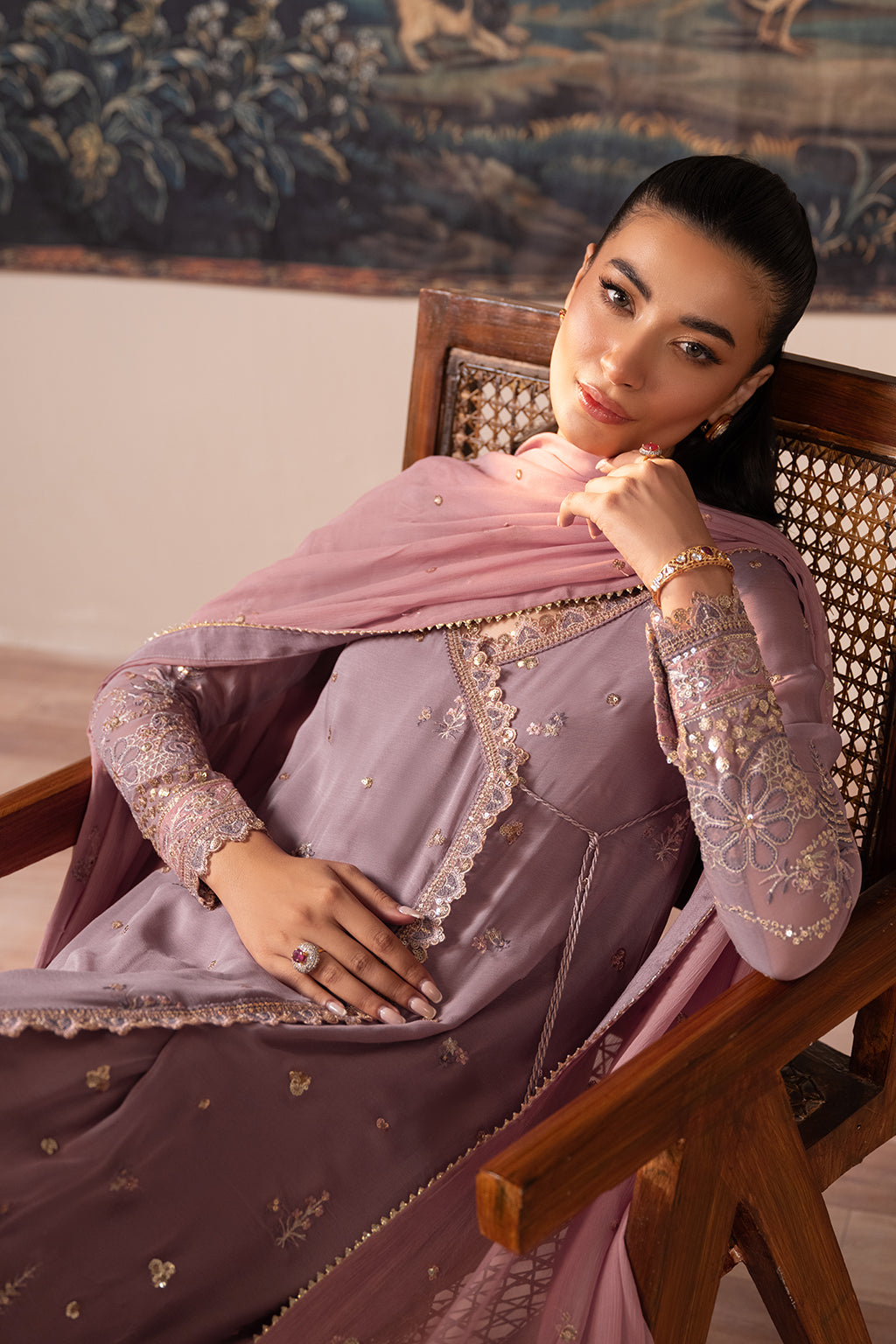 Estella By Sheenora Unstitched 3 Piece Luxury Formals Collection-VOGUE