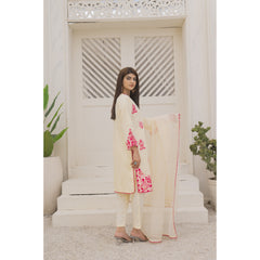 Zaib E Hoor Embroidery Daman Stitched 3-pc Suit