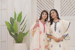 Zaib E Hoor Embroidery Daman Stitched 3-pc Suit