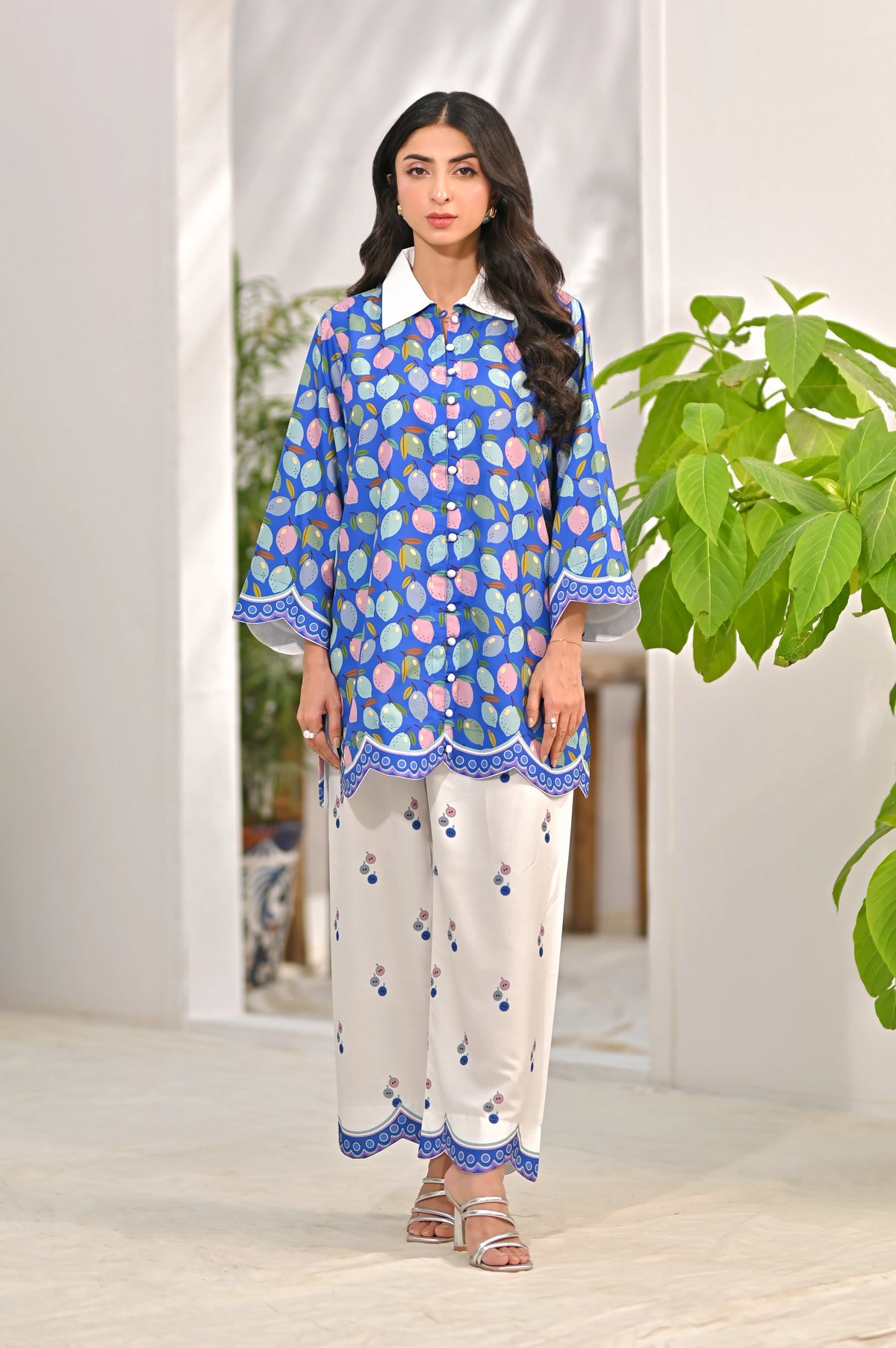 Dhaga Stitched 2 Piece Poly Cambric Collection'2025-Renec