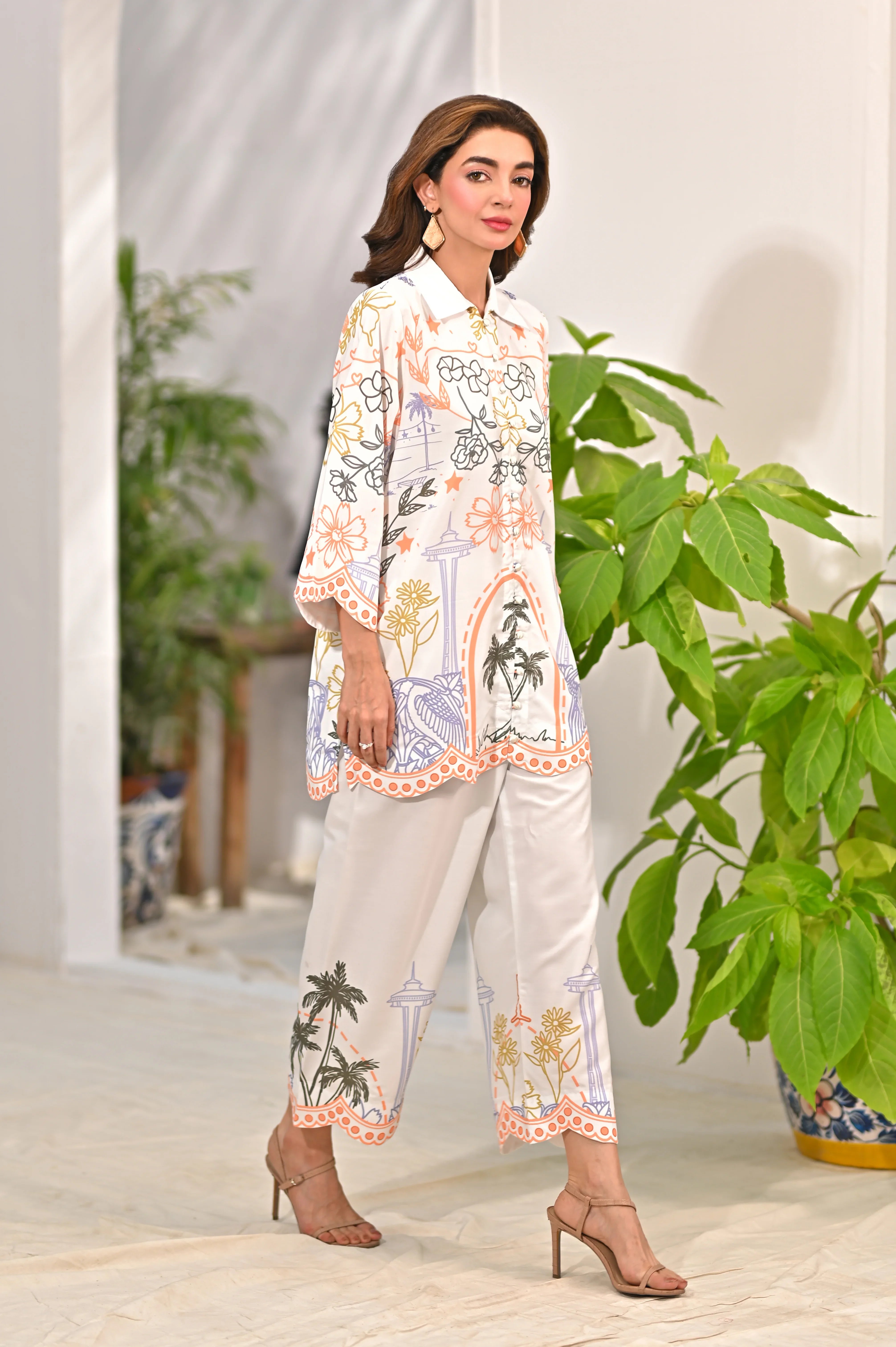 Dhaga Stitched 2 Piece Poly Cambric Collection'2025-Solaris