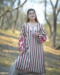 Urban Cut Stitched Co Ords Emb Cotton Eid Edit-C0255