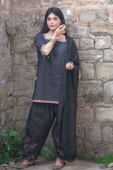 Urban Cut Stitched Co Ords Emb Cotton Eid Edit-C0257