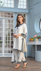 Yaaqot Stitched 3 Piece Formal Collection-Chromate Stitched 3-pc