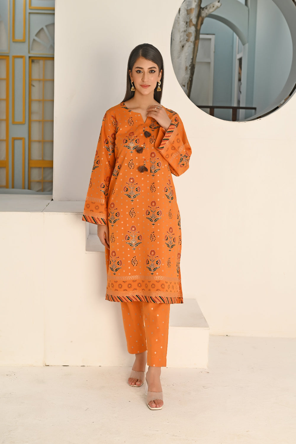 Zaib E Hoor Rooh-e-Riwaj Printed Lawn Stitched 2PC Suit