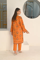 Yaaqot Stitched 2 Piece Lawn Collection-Printed Lawn Stitched 2-pc