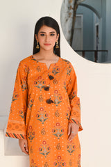 Yaaqot Stitched 2 Piece Lawn Collection-Printed Lawn Stitched 2-pc