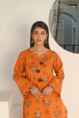 Yaaqot Stitched 2 Piece Lawn Collection-Printed Lawn Stitched 2-pc