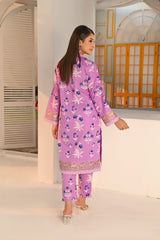 Yaaqot Stitched 2 Piece Lawn Collection-Printed Lawn Stitched 2-pc