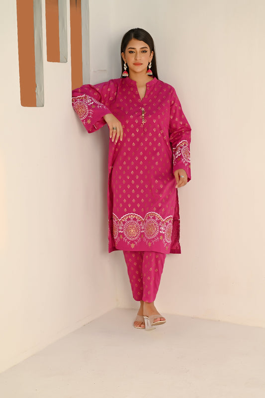 Zaib E Hoor LAAM Printed Lawn Stitched 2PC Suit