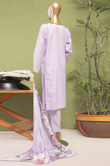 Dastan By HZ Unstitched 3 Piece Emb Slub Lawn Vol-03 Suit-DSE-07