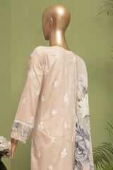 Dastan By HZ Unstitched 3 Piece Emb Slub Lawn Vol-03 Suit-DSE-12