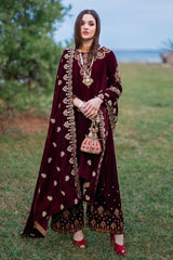 Panache Apparel Stitched Velvet Collection-Elegance