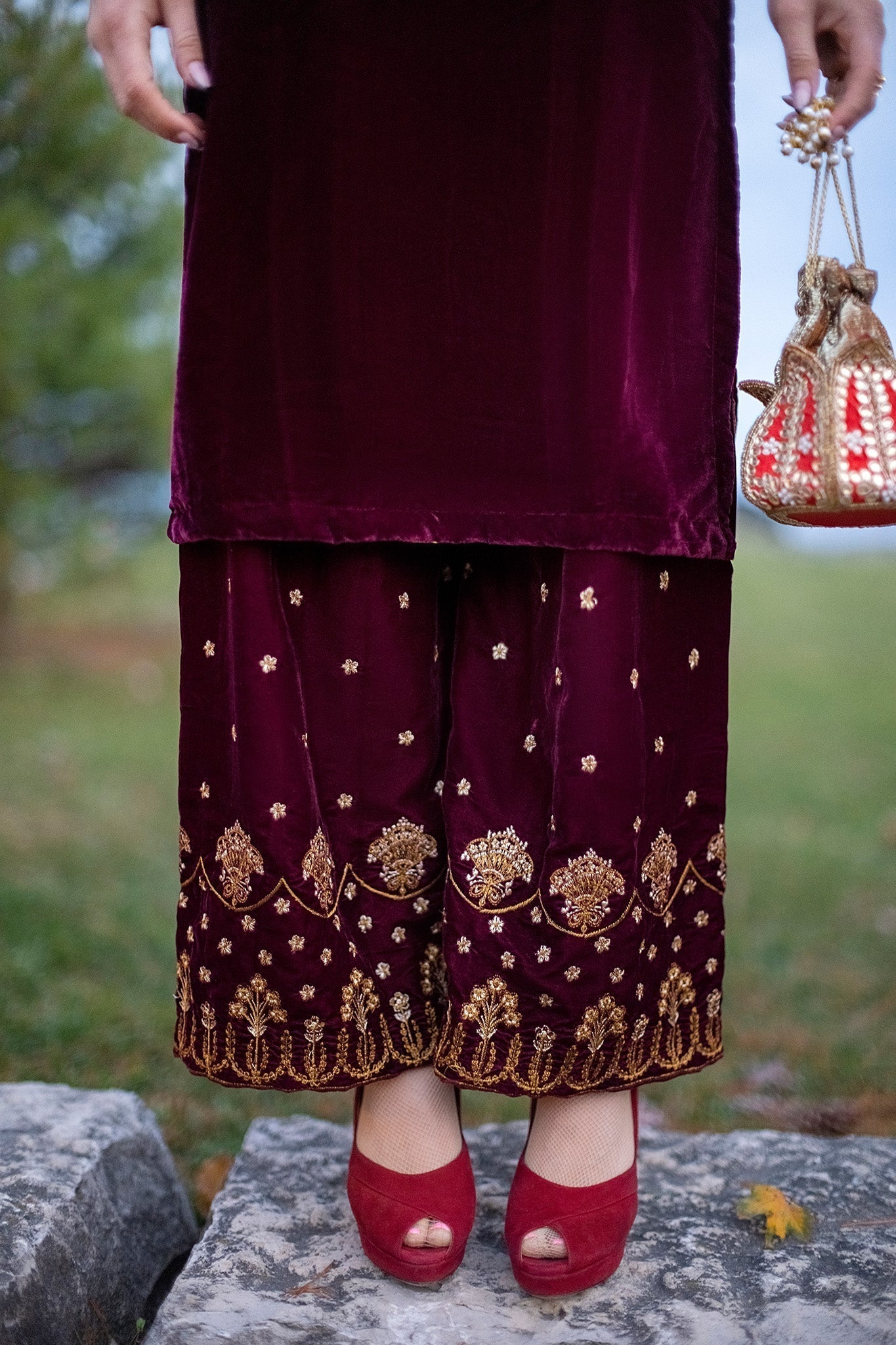 Panache Apparel Stitched Velvet Collection-Elegance