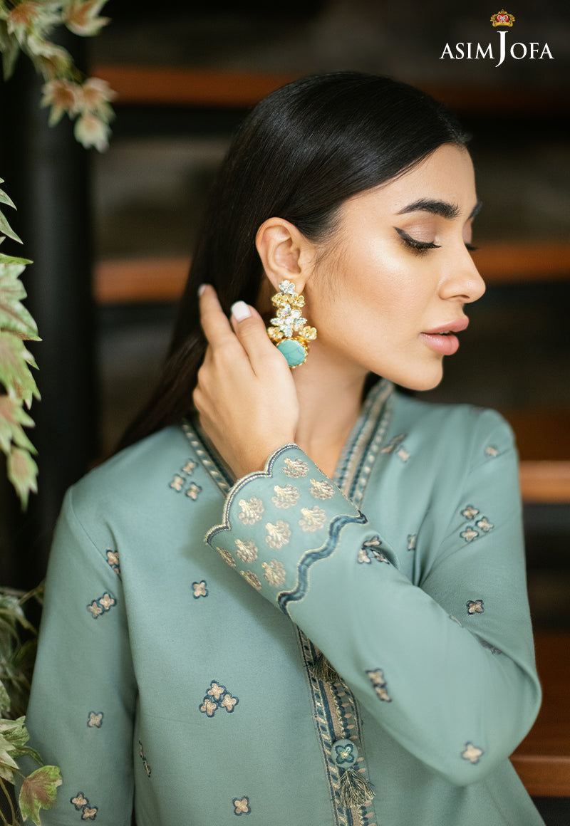 Asim Jofa Designers Limited Edition Ajped-05 Embroidered Stitched 3 Pcs