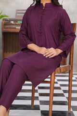 Amna Khadija Co-Ords Slub Linen Collection'2023-DWI-03