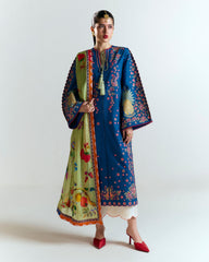 Jugnu by Hussain Rehar Unstitched 3 Piece Spring Summer Edit 2 Suit-Darya