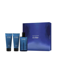 Davidoff Cool Water For Men Gift Set Edt 125Ml+After Shave Balm 75Ml+Shower Gel 75Ml