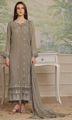 Shamooz Stitched 3 Piece Formals Collection'2025-Glaze SEM-0727