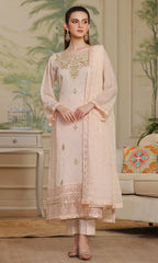Shamooz Stitched 3 Piece Formals Collection'2025-Petal SEM-0725
