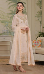 Shamooz Stitched 3 Piece Formals Collection'2025-Petal SEM-0725
