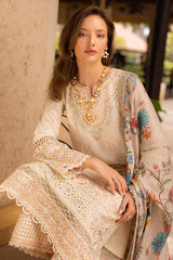 Zinnia By Faiza Saqlain Unstitched 3 Piece Luxury Lawn Collection-Delilah