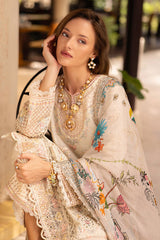Zinnia By Faiza Saqlain Unstitched 3 Piece Luxury Lawn Collection-Delilah