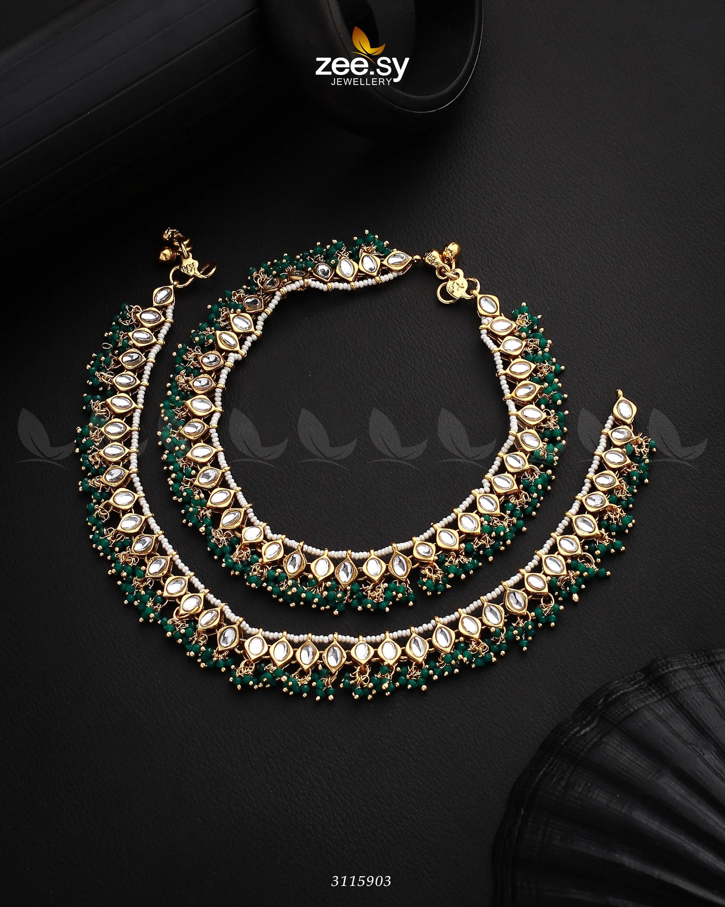 Demantoid Anklets - Zeesy Jewellery