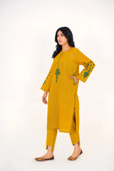 Qurb Stitched 2 Piece Winter Collection'2025-Dreamscape