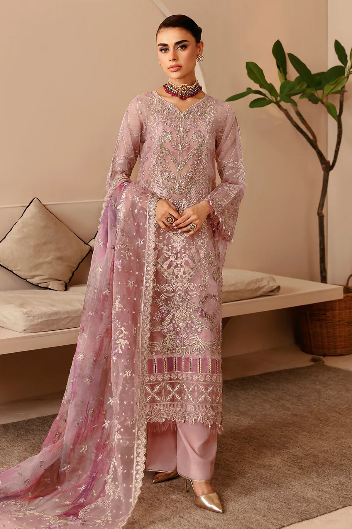 Ramsha Unstitched 3 Piece Festive Formals Vol-02 Collection'2025-E-206
