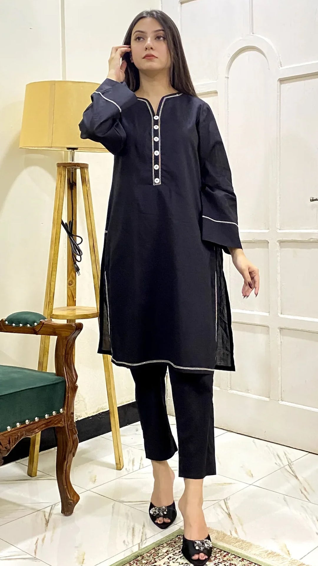 Urban Cut 1 Piece Embellished Cotton Kurta Comfortable & Premium