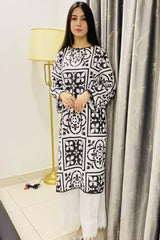 Urban Cut Cotton Block Printed Kurta Elegant & Comfortable 1 Piece