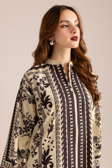 Yaaqot Stitched 2 Piece Lawn Collection-Subh Dgn # 07