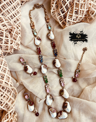 Made For Her-Divine Pearl Malaa Set - KSH1055