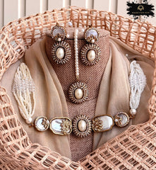 Made For Her Elite Pearly Choker Set - KAHD1089