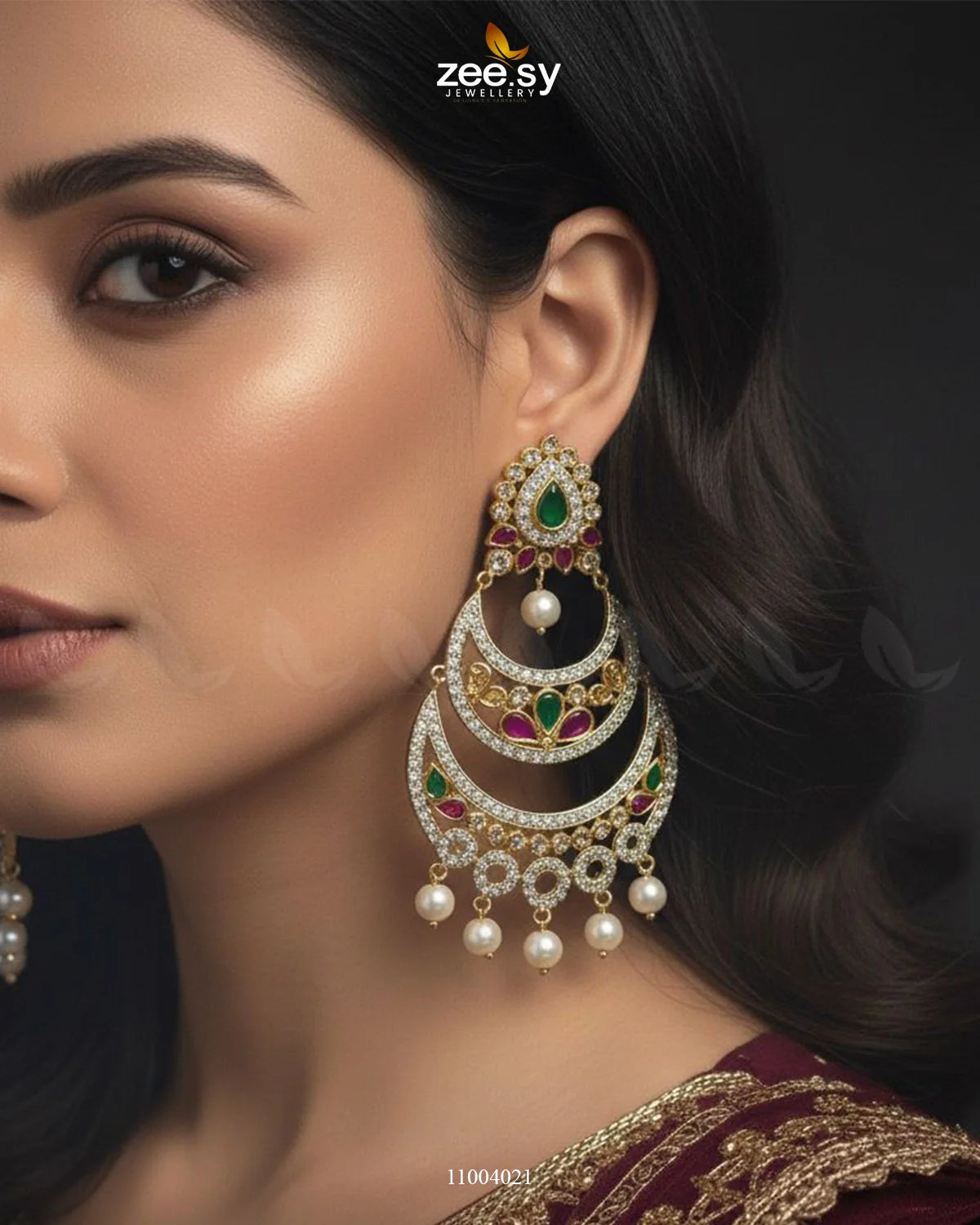 EARRINGS-0605 - Zeesy Jewellery